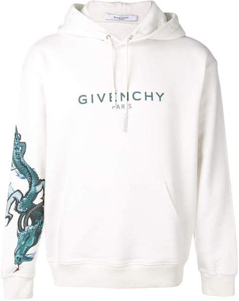 white givenchy dragon hoodie|Givenchy Designer Sweatshirts & Hoodies for Men .